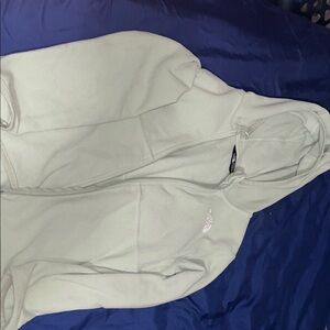 Girls Green Zip-Up Hoodie the north face